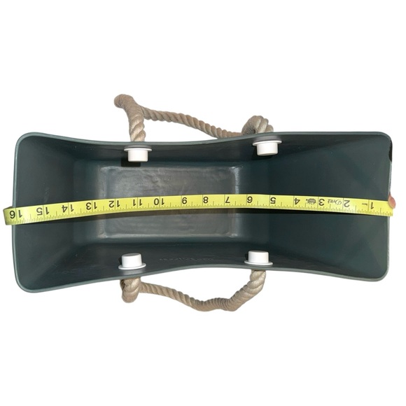 Versa Tote Original EVA Waterproof Tote with Rope Handles Slate Green - Picture 6 of 8